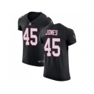 Nike Atlanta Falcons #45 Deion Jones Black Alternate Men Stitched NFL Vapor Untouchable Elite Jersey