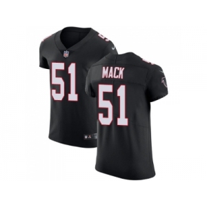 Nike Atlanta Falcons #51 Alex Mack Black Alternate Men Stitched NFL Vapor Untouchable Elite Jersey