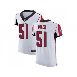 Nike Atlanta Falcons #51 Alex Mack White Men Stitched NFL Vapor Untouchable Elite Jersey