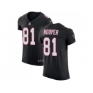 Nike Atlanta Falcons #81 Austin Hooper Black Alternate Men Stitched NFL Vapor Untouchable Elite Jersey