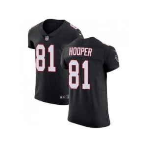 Nike Atlanta Falcons #81 Austin Hooper Black Alternate Men Stitched NFL Vapor Untouchable Elite Jersey