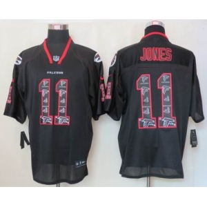 nike nfl jerseys atlanta falcons #11 jones black[Elite united sideline]