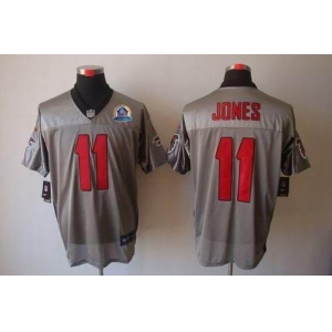 nike nfl jerseys atlanta falcons #11 jones grey[Elite shadow 50th Patch]