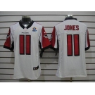 nike nfl jerseys atlanta falcons #11 jones white[Elite 50th Patch]