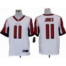 nike nfl jerseys atlanta falcons #11 jones white[Elite]