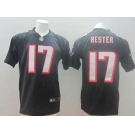 nike nfl jerseys atlanta falcons #17 hester black Elite]