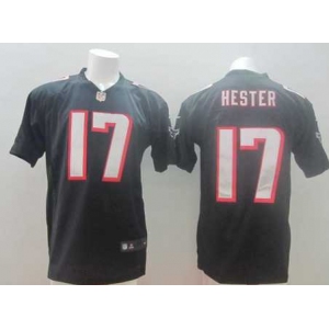 nike nfl jerseys atlanta falcons #17 hester black Elite]