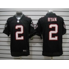 nike nfl jerseys atlanta falcons #2 matt ryan black[Elite]