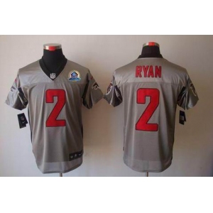 nike nfl jerseys atlanta falcons #2 matt ryan grey[Elite shadow 50th Patch]