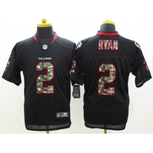 nike nfl jerseys atlanta falcons #2 ryan black[Elite USA flag fashion]