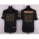 nike nfl jerseys atlanta falcons #21 desmond trufant black gold collection[Elite][trufant]