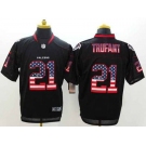 nike nfl jerseys atlanta falcons #21 desmond trufant black[Elite USA flag fashion]