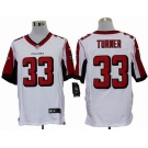 nike nfl jerseys atlanta falcons #33 turner white [Elite]