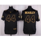 nike nfl jerseys atlanta falcons #44 beasley black gold collection[Elite][beasley]