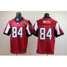 nike nfl jerseys atlanta falcons #84 white red[Elite 50th Patch]