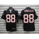 nike nfl jerseys atlanta falcons #88 tony gonzalez black[Elite]