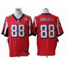 nike nfl jerseys atlanta falcons #88 tony gonzalez red[Elite 50th Patch]