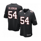 Men's Atlanta Falcons #54 Foye Oluokun Game Black Alternate Football Jersey