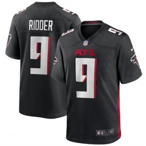 Men's Atlanta Falcons #9 Desmond Ridder Nike Black Game Player Jersey