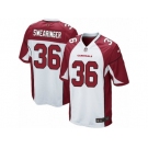 Men's Nike Arizona Cardinals #36 D. J. Swearinger Game White NFL Jersey