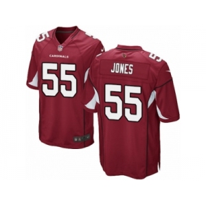 Men's Nike Arizona Cardinals #55 Chandler Jones Game Red Team Color NFL Jersey