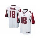 Men's Nike Atlanta Falcons #18 Taylor Gabriel Game White NFL Jersey