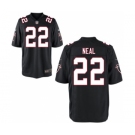 Men's Nike Atlanta Falcons #22 Keanu Neal Game Black Alternate NFL Jersey