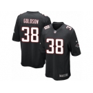 Men's Nike Atlanta Falcons #38 Dashon Goldson Game Black Alternate NFL Jersey