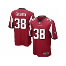 Men's Nike Atlanta Falcons #38 Dashon Goldson Game Red Team Color NFL Jersey