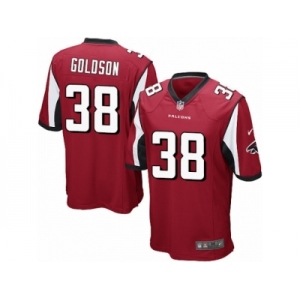 Men's Nike Atlanta Falcons #38 Dashon Goldson Game Red Team Color NFL Jersey