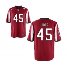 Men's Nike Atlanta Falcons #45 Deion Jones Game Red Team Color NFL Jersey