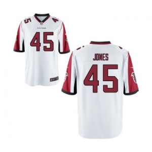 Men's Nike Atlanta Falcons #45 Deion Jones Game White NFL Jersey