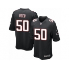 Men's Nike Atlanta Falcons #50 Brooks Reed Game Black Alternate NFL Jersey