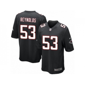 Men's Nike Atlanta Falcons #53 LaRoy Reynolds Game Black Alternate NFL Jersey