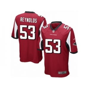 Men's Nike Atlanta Falcons #53 LaRoy Reynolds Game Red Team Color NFL Jersey