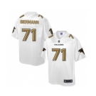 Men's Nike Atlanta Falcons #71 Kroy Biermann Game White Pro Line Fashion NFL Jersey