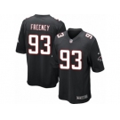 Men's Nike Atlanta Falcons #93 Dwight Freeney Game Black Alternate NFL Jersey