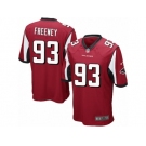 Men's Nike Atlanta Falcons #93 Dwight Freeney Game Red Team Color NFL Jersey