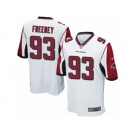 Men's Nike Atlanta Falcons #93 Dwight Freeney Game White NFL Jersey