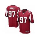 Men's Nike Atlanta Falcons #97 Grady Jarrett Game Red Team Color NFL Jersey