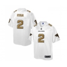 nike nfl jerseys atlanta falcons #2 matt ryan Pro Line White[game]