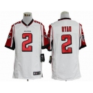 nike nfl jerseys atlanta falcons #2 matt ryan white[game]