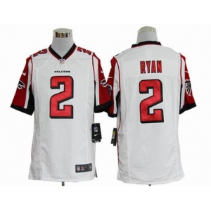 nike nfl jerseys atlanta falcons #2 matt ryan white[game]