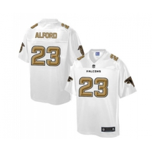 nike nfl jerseys atlanta falcons #23 alford Pro Line White[game]