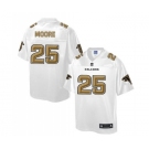 nike nfl jerseys atlanta falcons #25 moore Pro Line White[game]