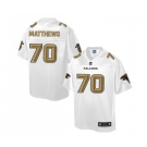 nike nfl jerseys atlanta falcons #70 matthews Pro Line White[game]