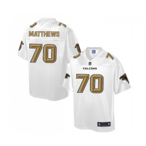nike nfl jerseys atlanta falcons #70 matthews Pro Line White[game]