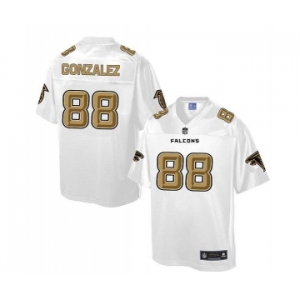 nike nfl jerseys atlanta falcons #88 tony gonzalez Pro Line White[game]
