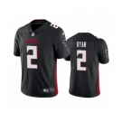 Atlanta Falcons #2 Matt Ryan Black 2020 Vapor Limited Jersey