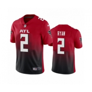 Atlanta Falcons #2 Matt Ryan Red 2020 2nd Alternate Vapor Limited Jersey